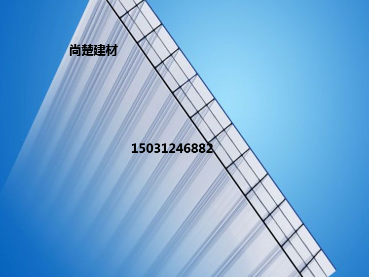 中空阳光板耐力板定制采光板中空阳光板四层阳光板价格
