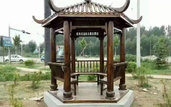 漳州防腐木凉亭