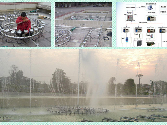 福州音乐喷泉系统安装工程
